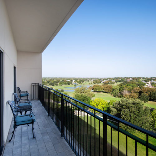 westin guest room balcony